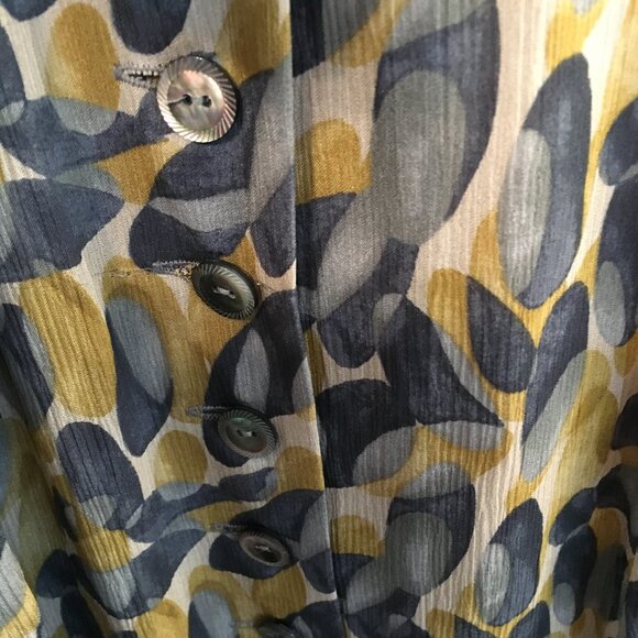 Jones New York Woman's Collection Dress 100% Silk - Picture 3 of 12